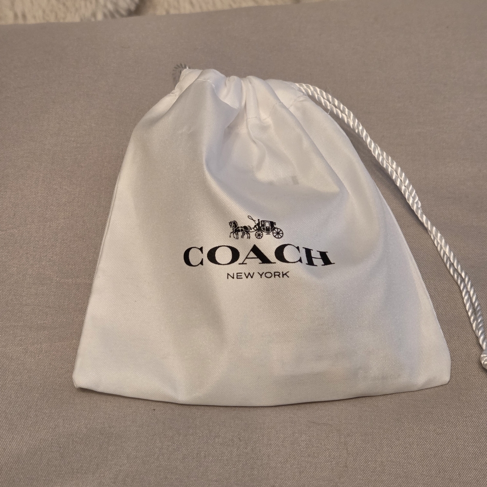 Coach | The Summer I Turned Pretty | Infinity Silver and Gold Keychain Bag Charm - Picture 16 of 16